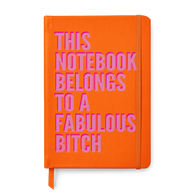 Fabulous Bitch Leather Style Notebook